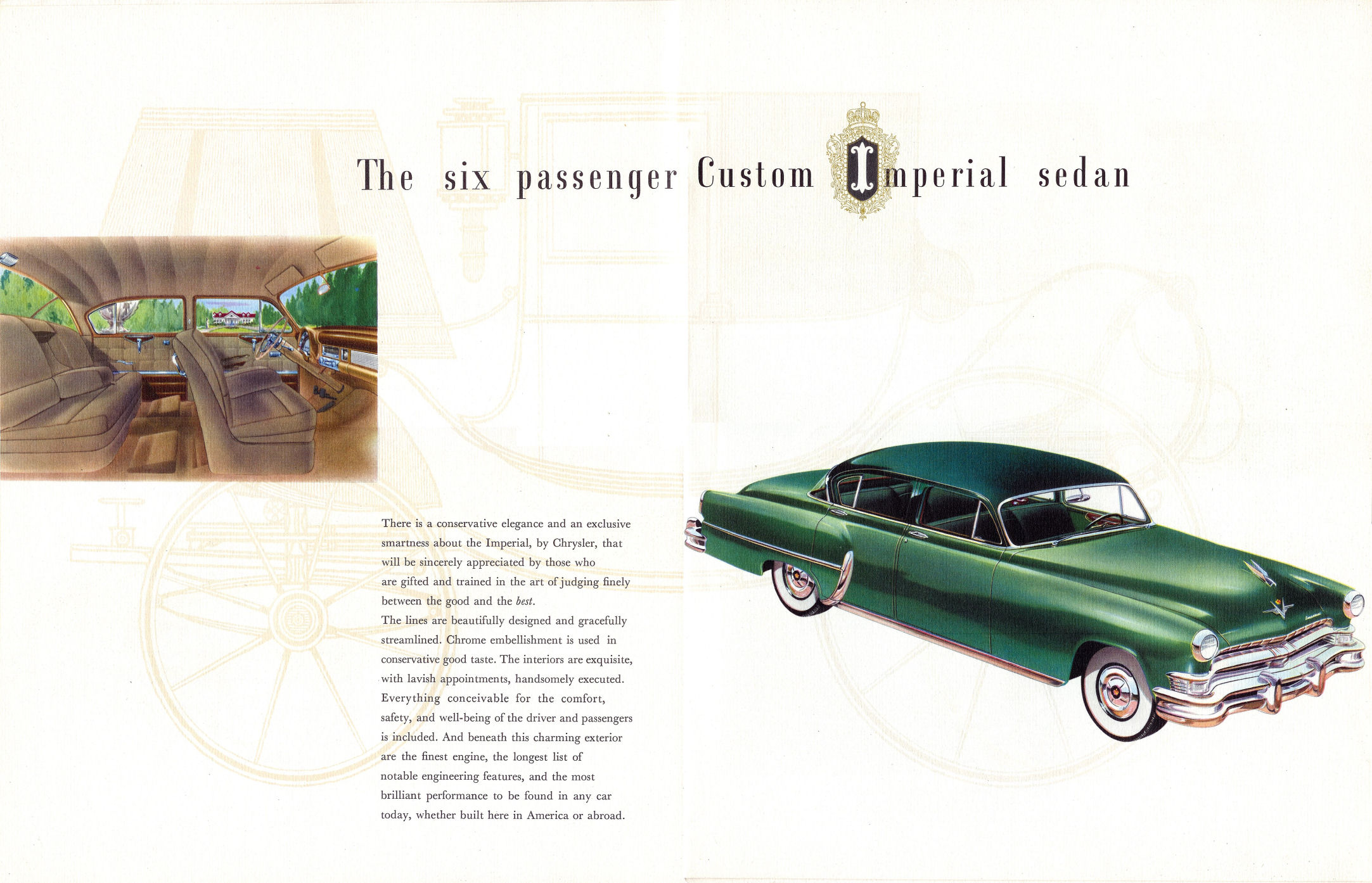 1953 Chrysler Imperial Brochure Page 7